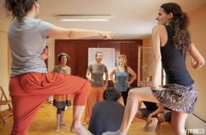 WIM What Is Music gathering festival volunteers in Frías, Spain