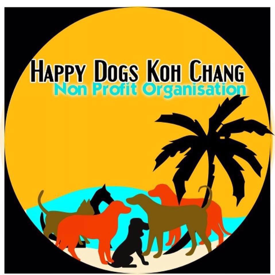 dog rescue center in Thailand, Happy dogs Koh Chang