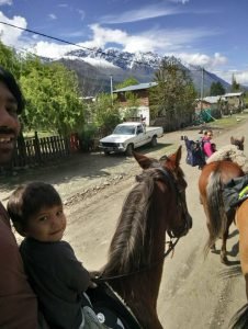 horse tour in south america