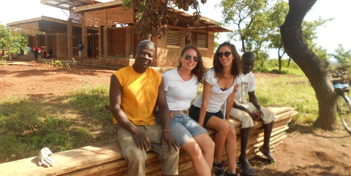 mud building in ghana