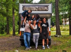 Seven On The Road, camper, nomad, family