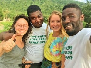 volunteer exchange in Ghana, voluntouring, volunteering, volunteer, hospitality, work trade, food and accommodation