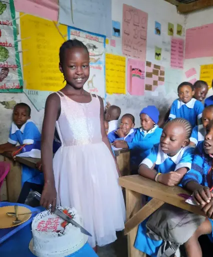 Kenya, classroom, teaching, English, orphans