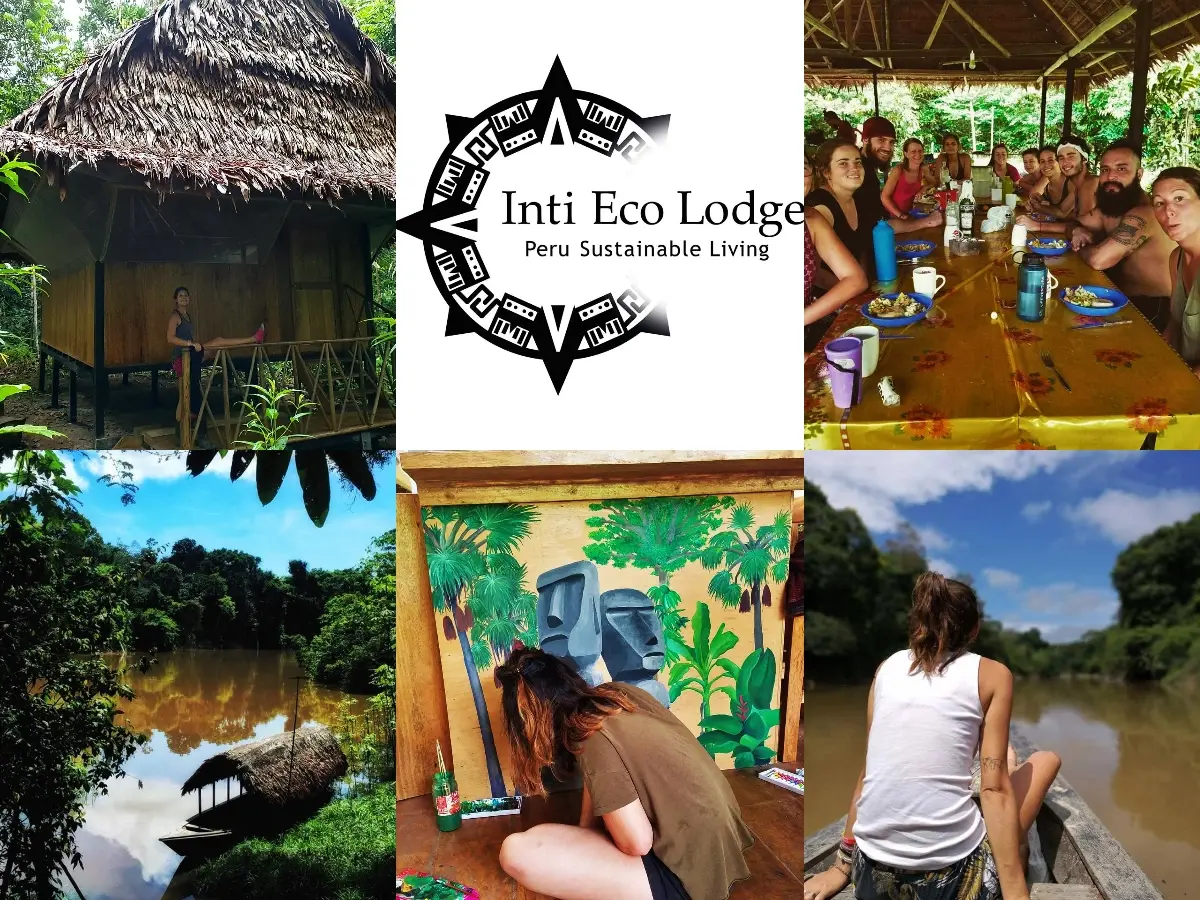 inti eco lodge, peru, volunteers, volunteering, tribe, community, food and accommodation, amazon, volunteer project