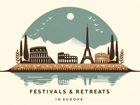 alternative, festivals, retreats, Europe