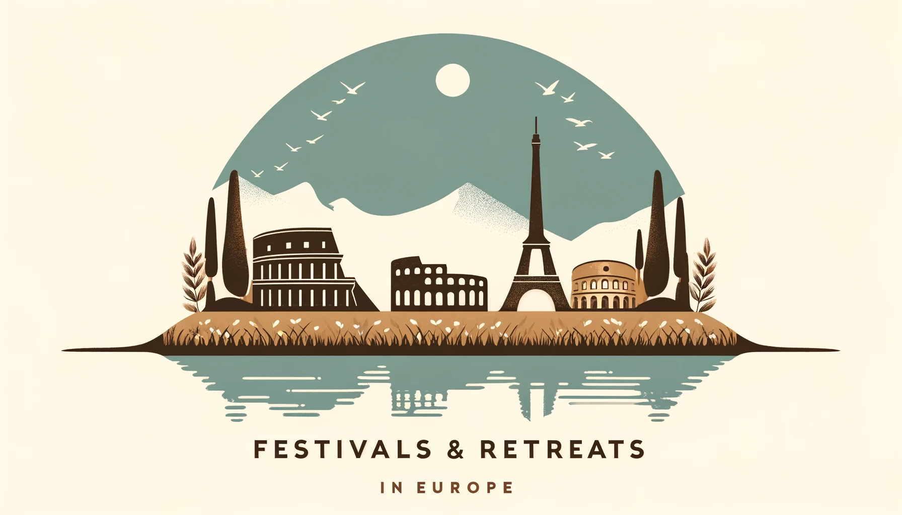 alternative, festivals, retreats, Europe
