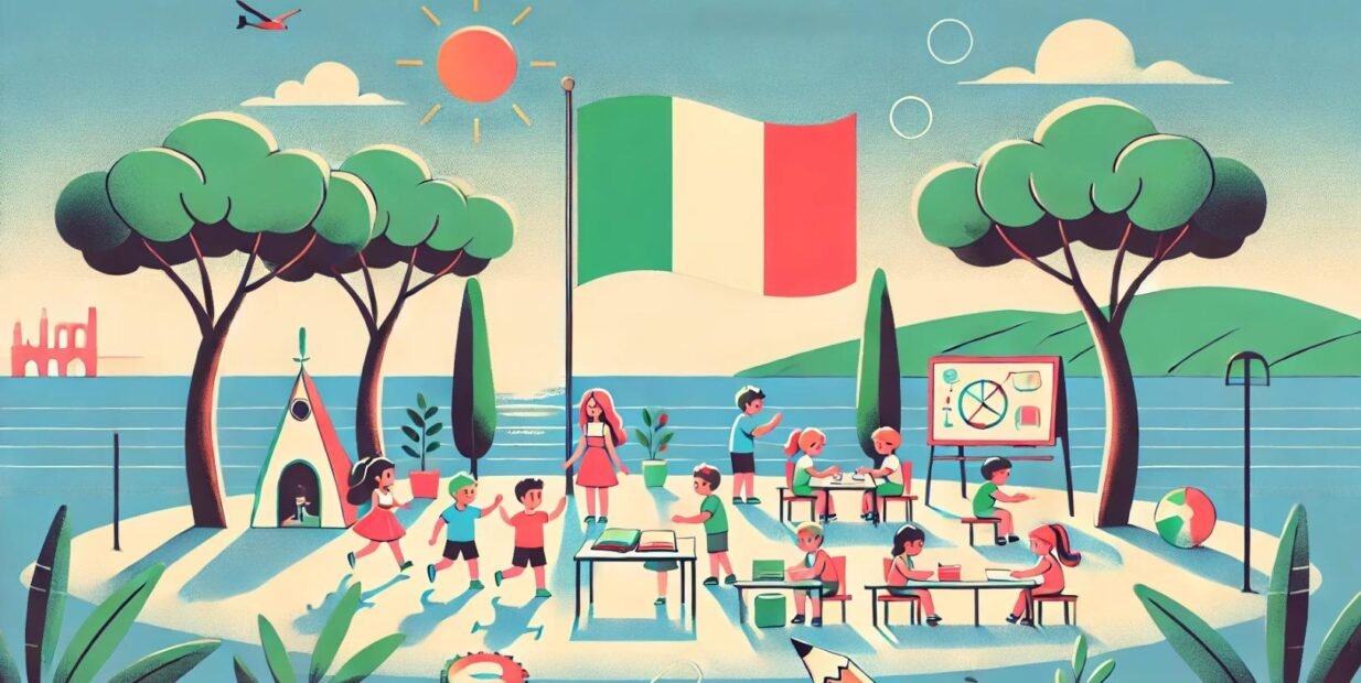 Italy, summer camp