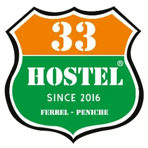 33 hostel, logo