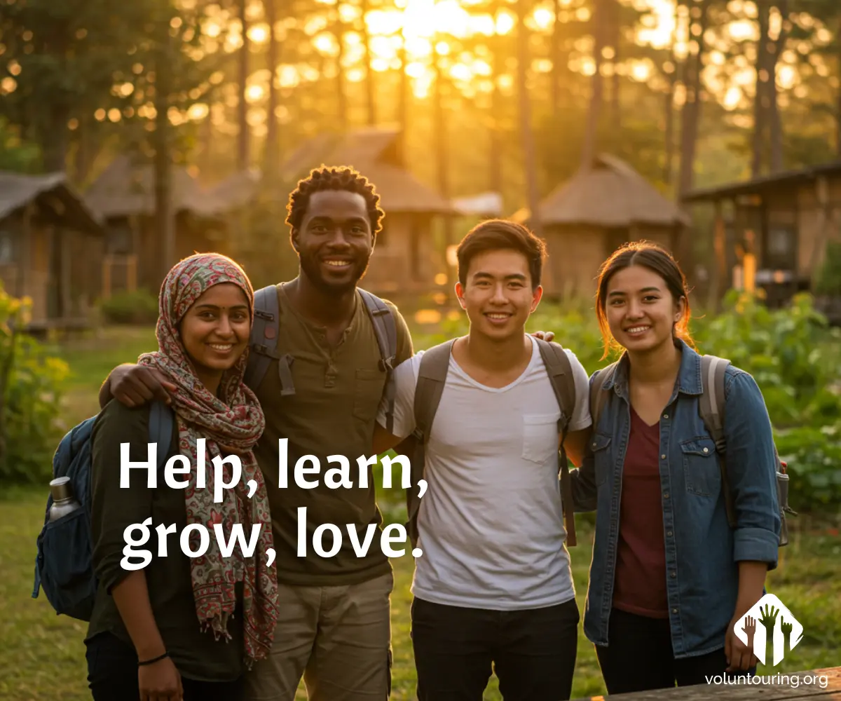 quote, ecovillage, intentional community, volunteer projects, food and accommodation, cultural exchange, diversity