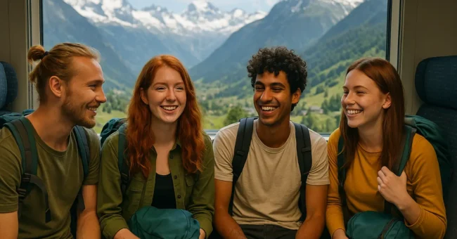 Free travel passes for young people in the Alps, Yaolin