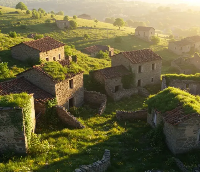 abandoned villages,