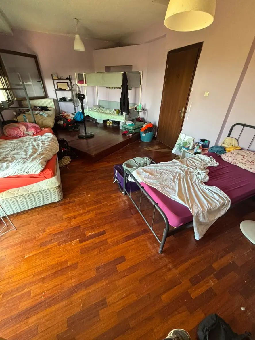 Shared bedroom provided for volunteers staying at Hopeland